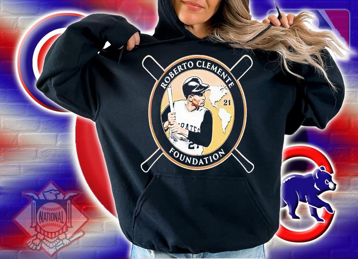 Roberto Clemente 21 foundation T-shirt hoodie