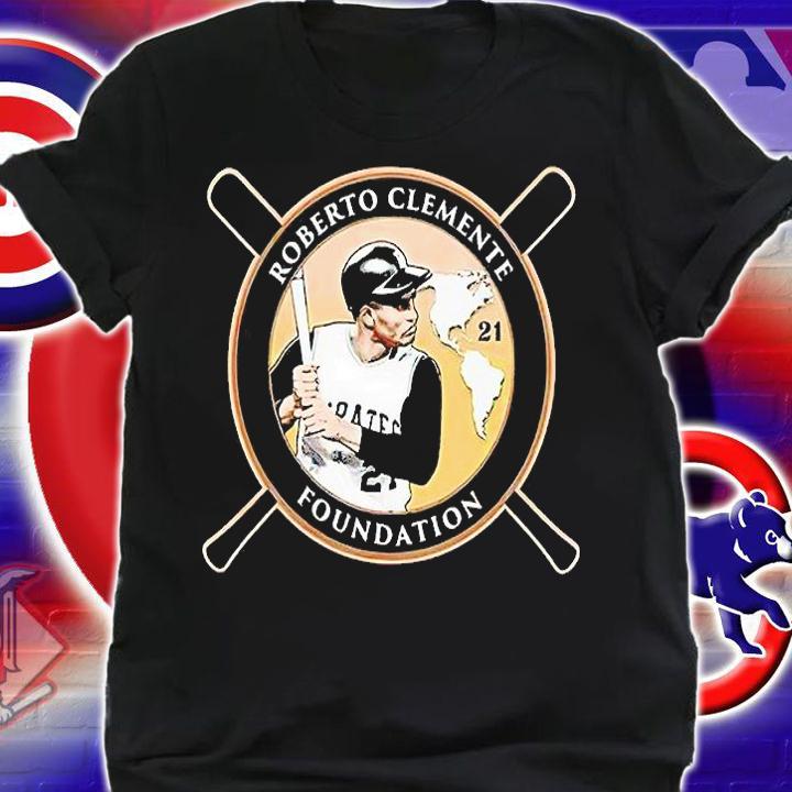Roberto Clemente 21 foundation T-shirt shirt