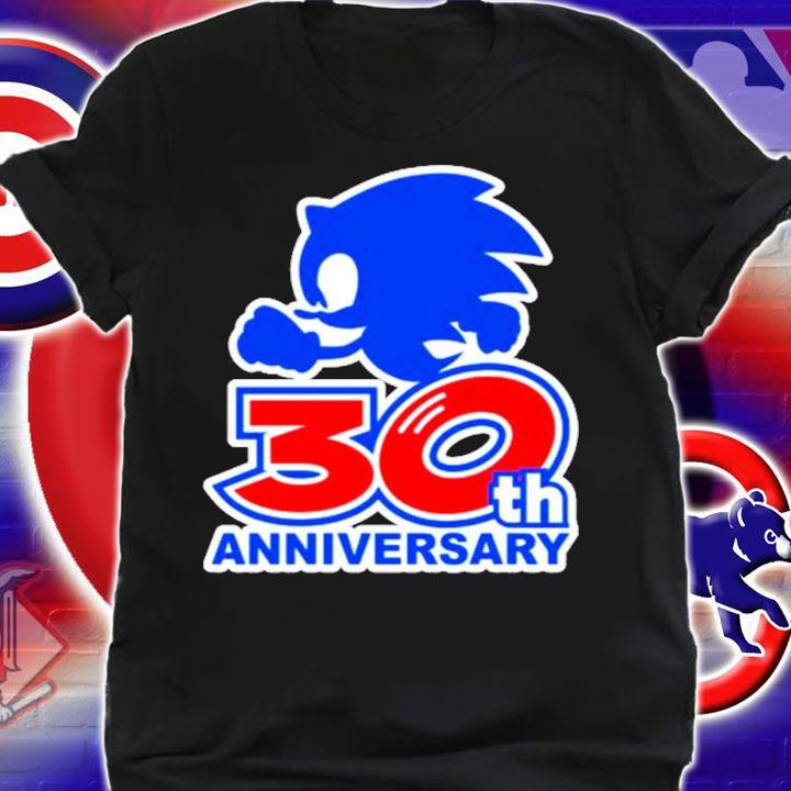 Sega Reveals Sonic's 30th anniversary shirt