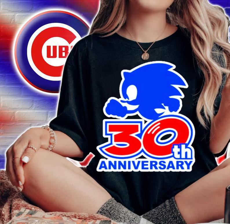 Sega Reveals Sonic's 30th anniversary shirt