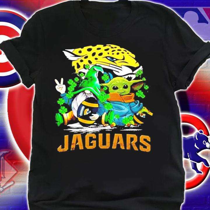 St.Patrick's day Gnome and Baby Yoda Jacksonville Jaguars shirt shirt