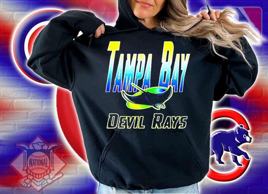 Tampa Bay Devil Rays T-shirt hoodie