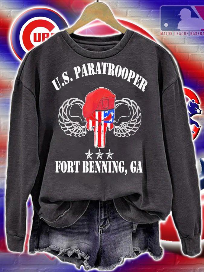 US Paratrooper Fort Benning Georgia shirt sweatshirt