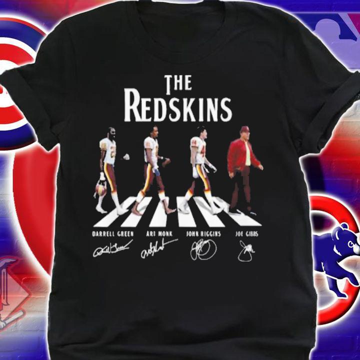 Abbey Road The Redskins Signatures t-shirt shirt