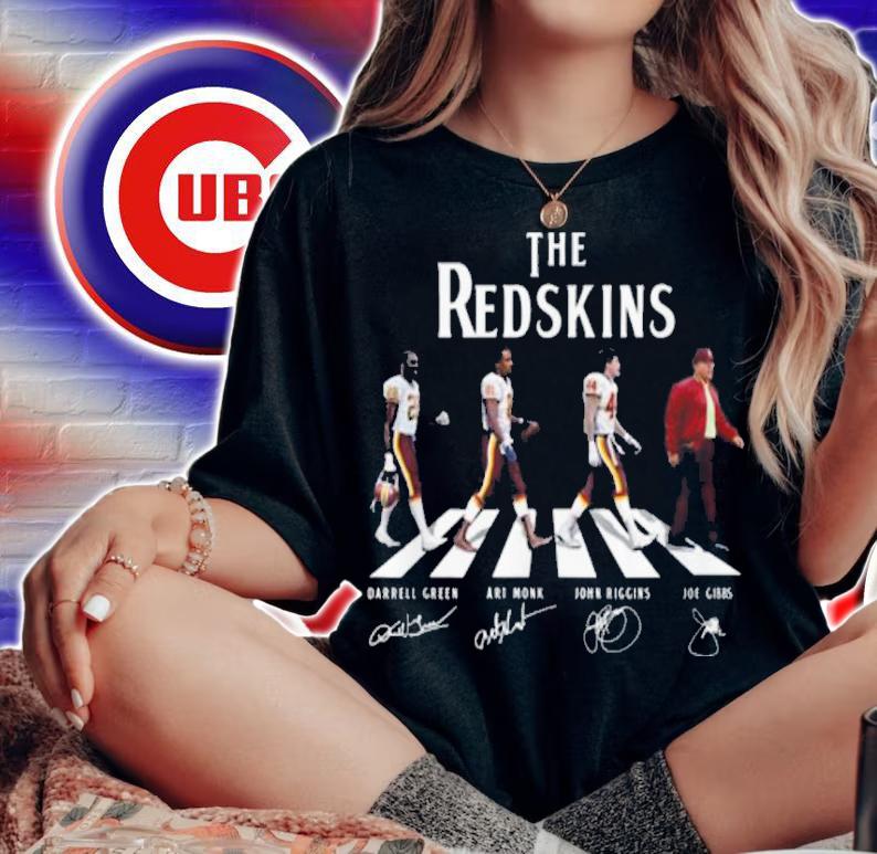 Abbey Road The Redskins Signatures t-shirt woman shirt