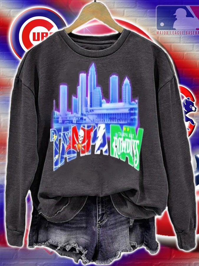 TAMPA Rays Buccaneers Lightning Rowdies shirt