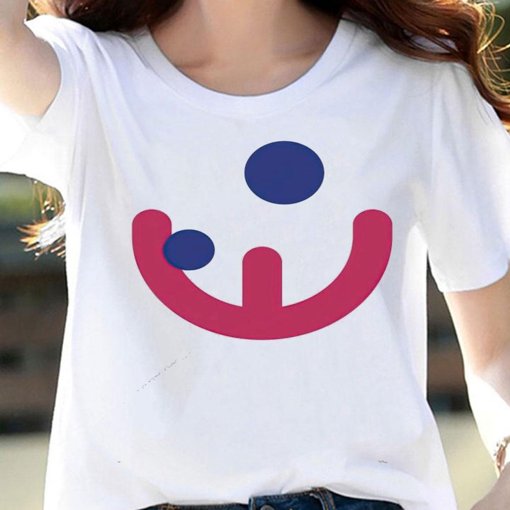 Dame T-skjorte Med Stor Logo Relaxed Fit T-shirt