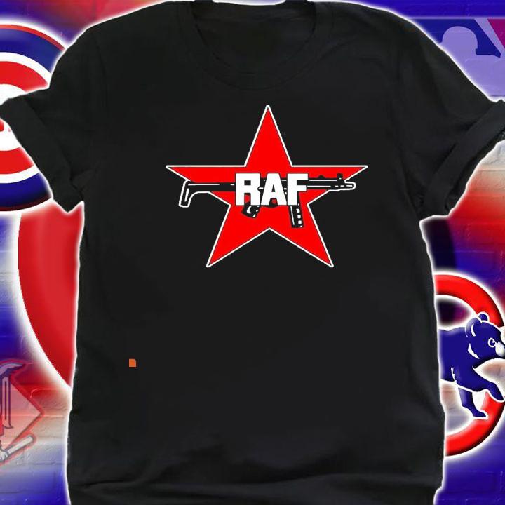 RAF Red Army Faction red star and gun shirt shirt