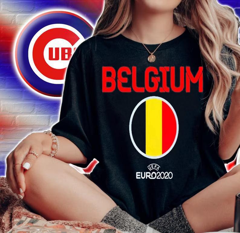UEFA EURO 2020 Belgium Nation shirt woman shirt