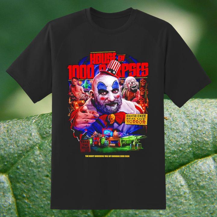Great Captain Spaulding House Of 1000 Corpses Horror Movie T-Shirt