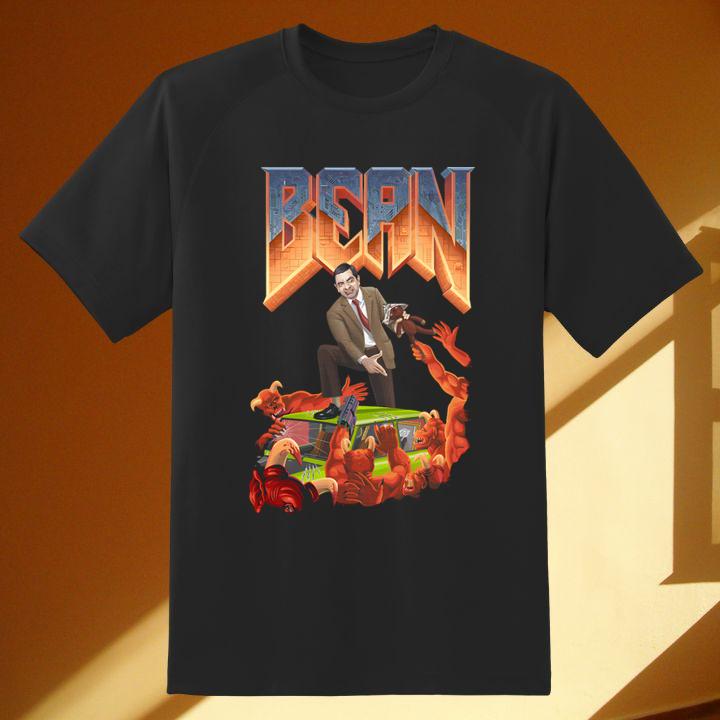 Mr. Bean In The Style Of The Doom Poster Art Parody T-Shirt