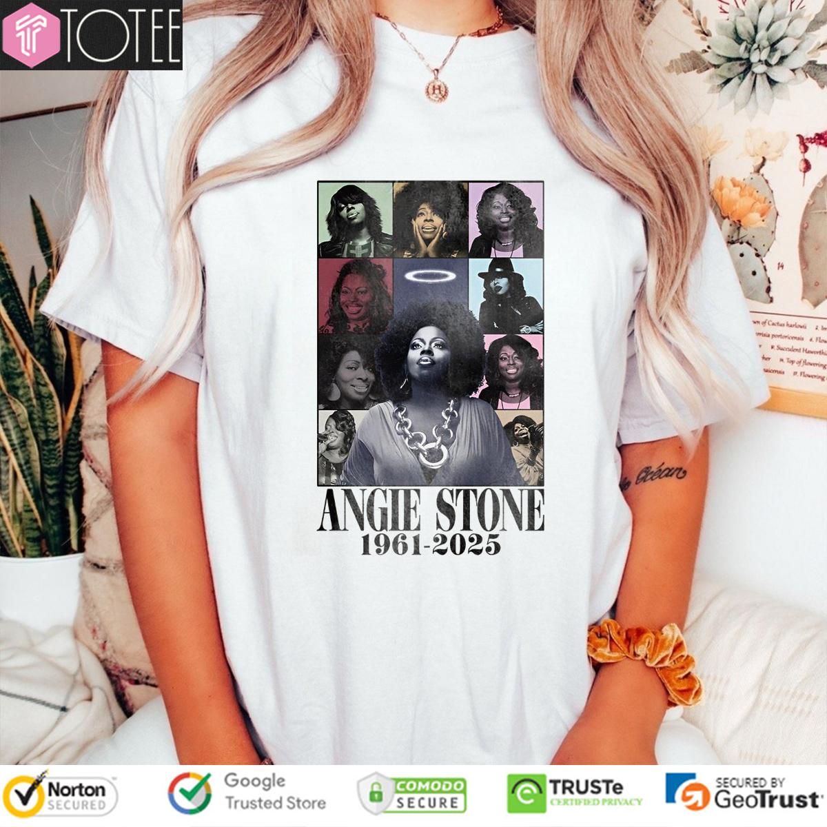 Rest In Peace Angie Stone 1961-2025 Version Eras Tour T-Shirt