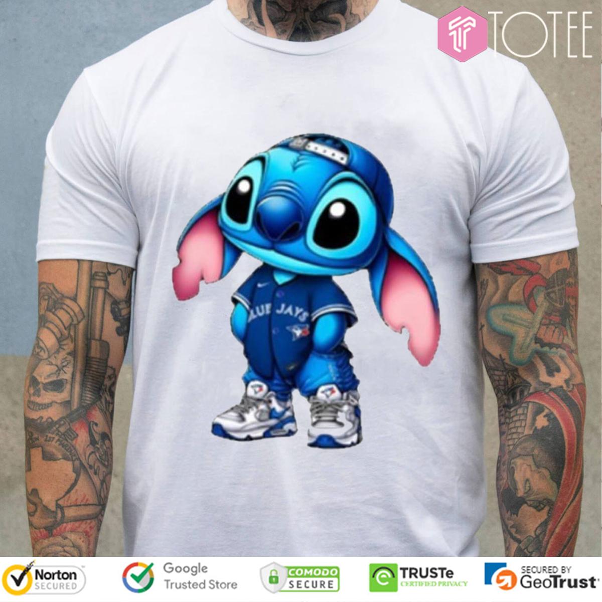 Disney Stitch Toronto Blue Jays T-Shirt