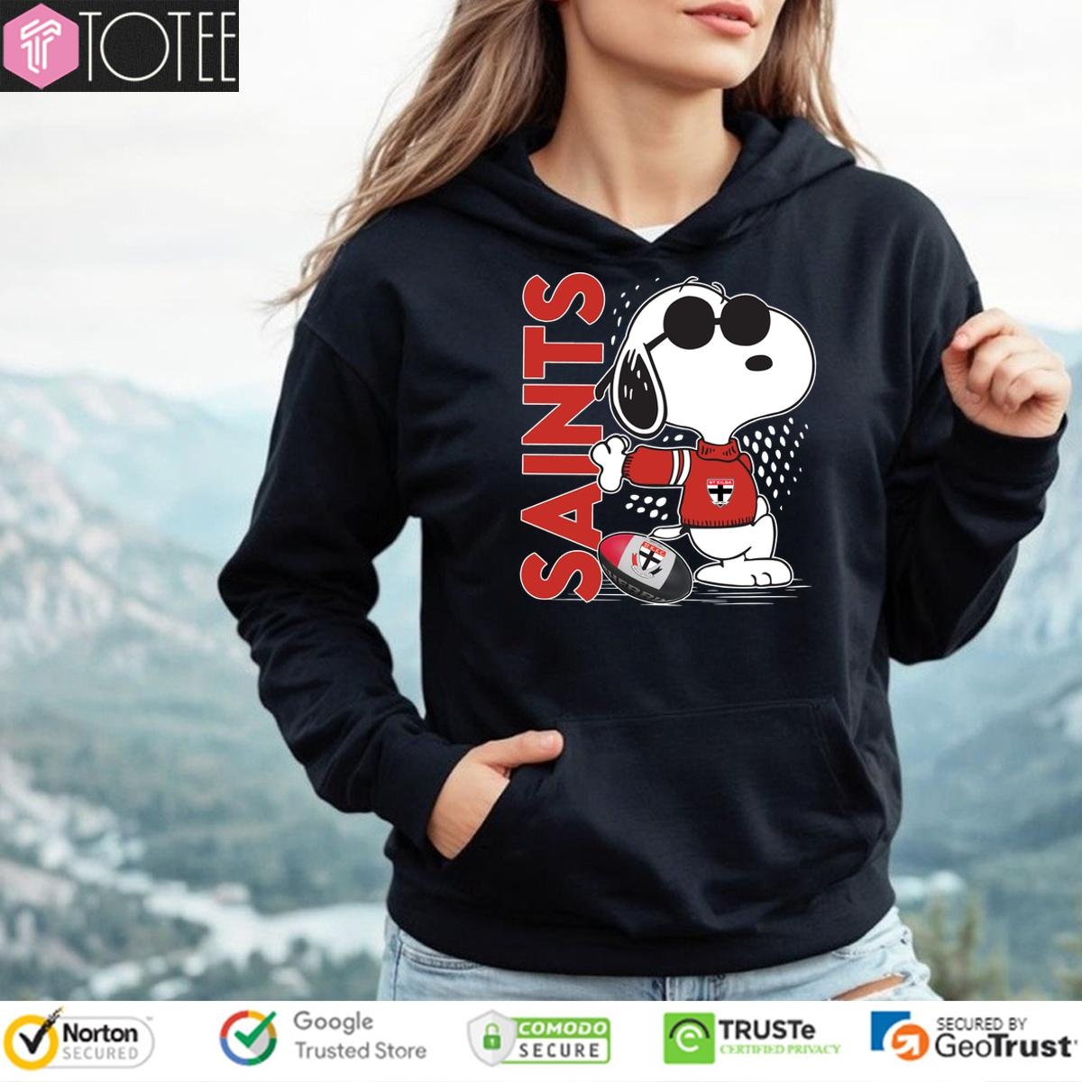 Snoopy X St Kilda Saints Football Club hoodie