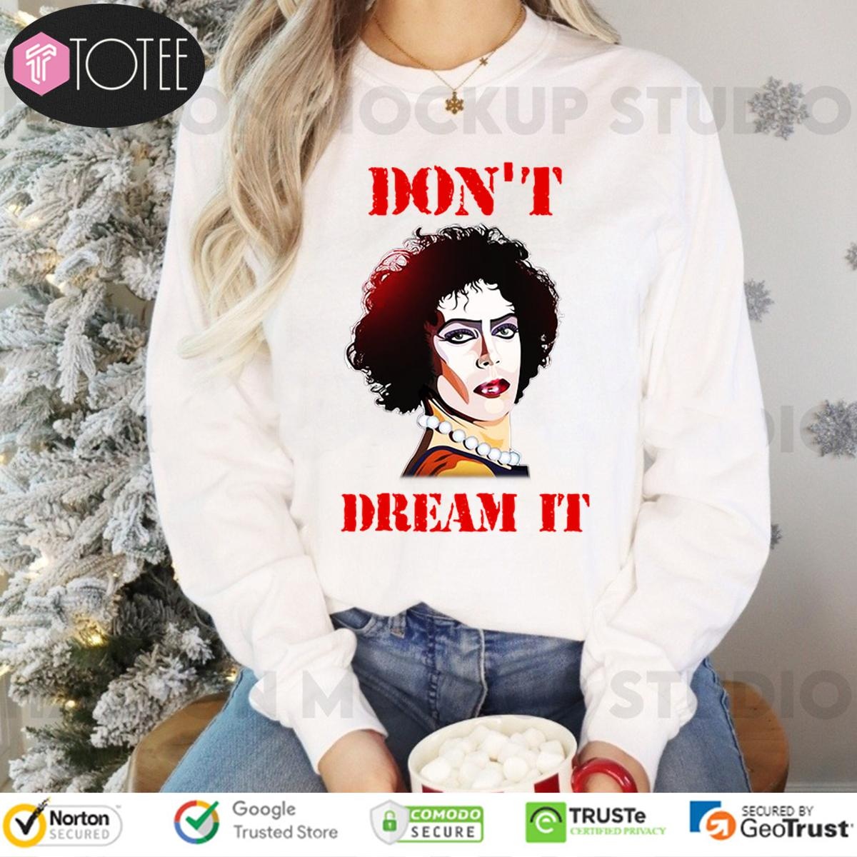Pennywise And Frank N Furter Dont Dream It Be It Shirt Long Sleeve