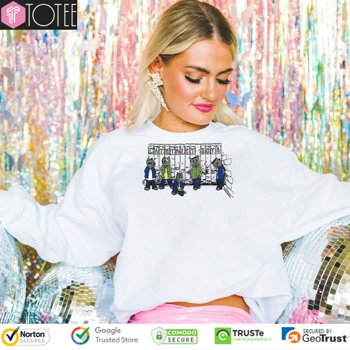 Cat Street Boys Vintage T- Sweatshirt