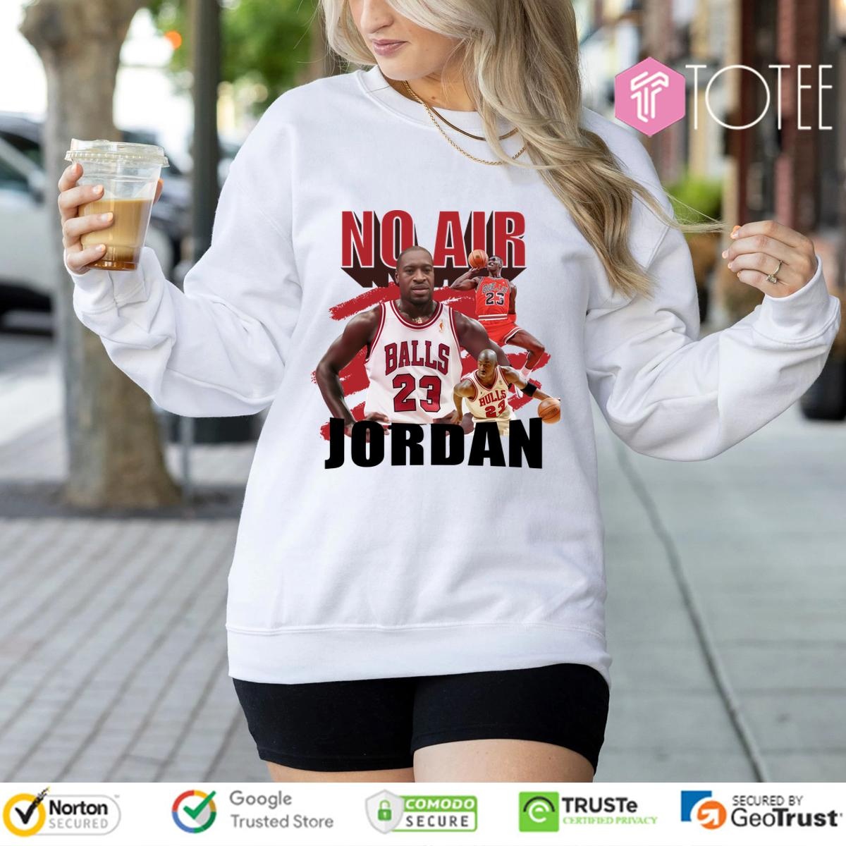 No Air Michael Jordan X George Floyd Sweatshirt