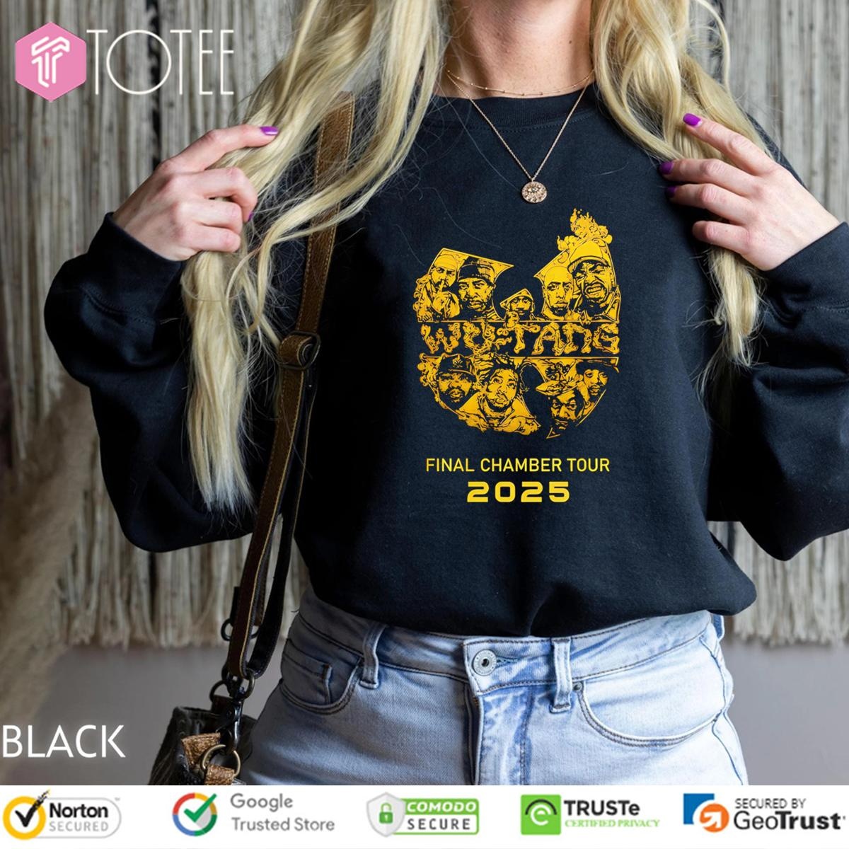 The Final Chamber Tour 2025 Wu Tang Clan Logo Sweatshirt