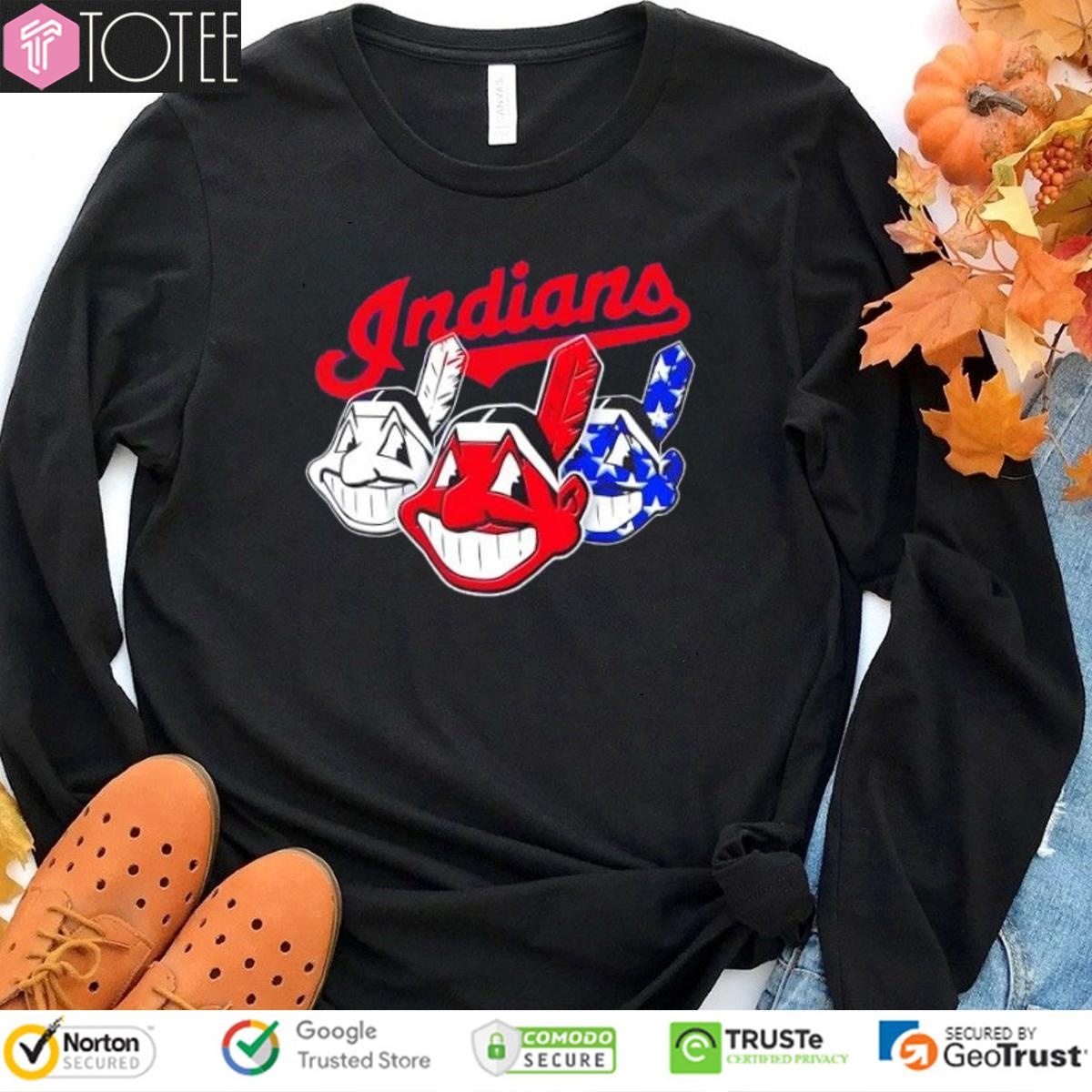 Cleveland Guardians Red White And Blue 4Th Of July Independence Day Sweatshirt