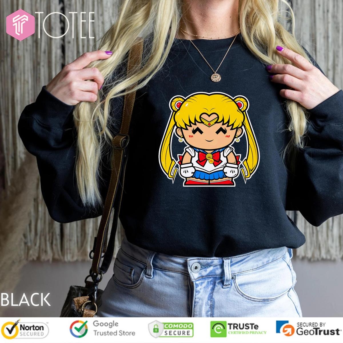 Usagi Tsukino Just Small Ms Sailor Moon Sweatshirt